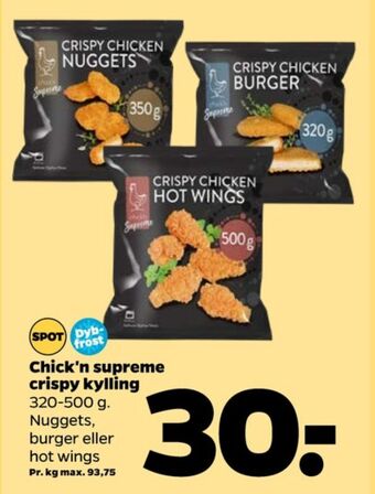 Netto Chickn hot wings tilbud