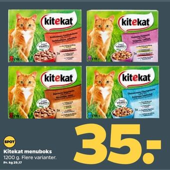 Netto Kitekat kattefoder tilbud