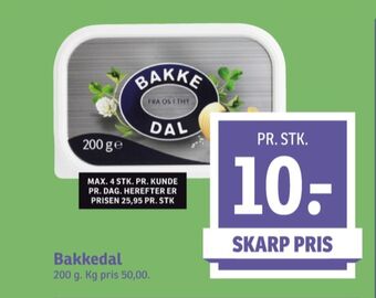 SPAR Bakkedal smørbar tilbud