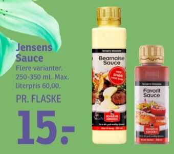 SPAR Jensens køkken sauce flydende tilbud
