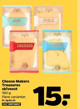 Netto Cheesemakers skiveost turkis tilbud