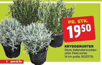 jem & fix Krydderurter tilbud