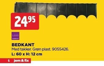 jem & fix Bedkant tilbud