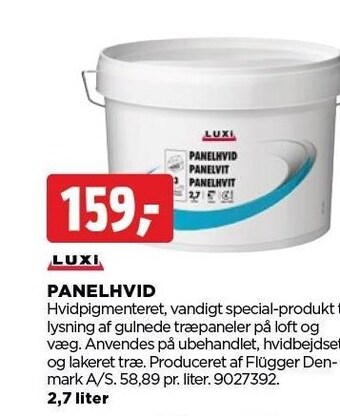 jem & fix Panelhvid tilbud