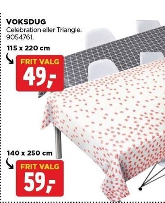 Voksdug