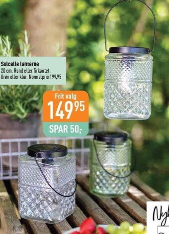 Solcelle lanterne