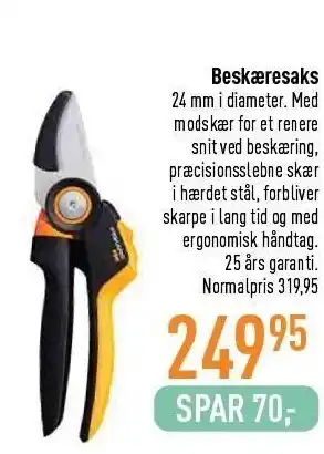 Beskæresaks