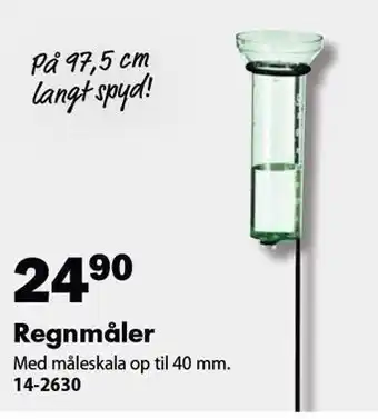 Biltema Regnmåler tilbud