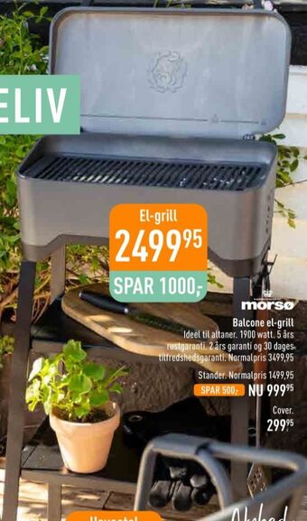 Imerco Morsø elgrill tilbud