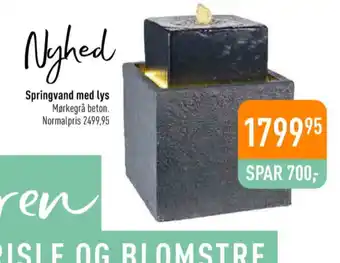Imerco Casa living springvand tilbud