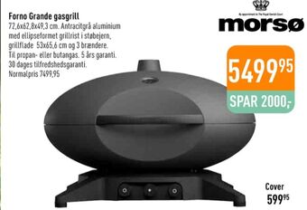 Imerco Morsø gasgrill tilbud