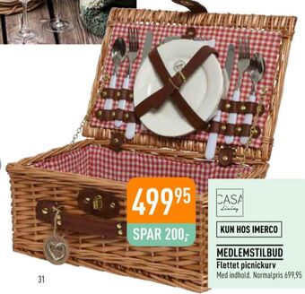 Casa living picnickurv