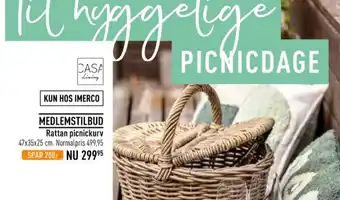 Casa living picnickurv