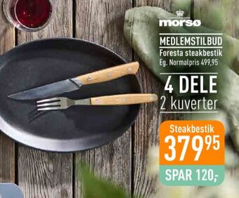 Imerco Morsø bestik tilbud