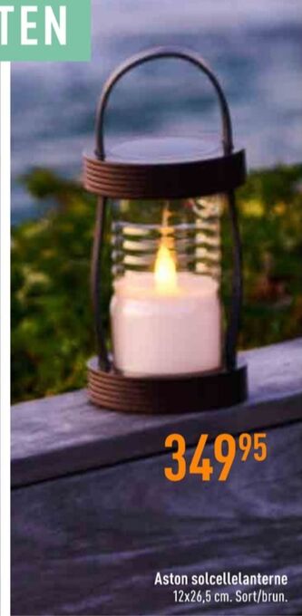 Sirius solcellelampe