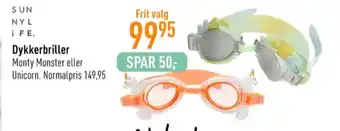 Sunnylife svømmebriller