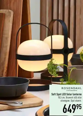 Imerco Rosendahl solcellelampe tilbud