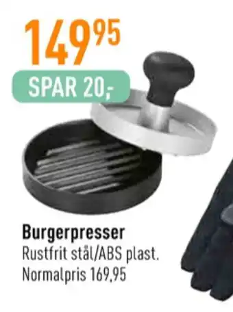Imerco Rösle burgerpresser tilbud