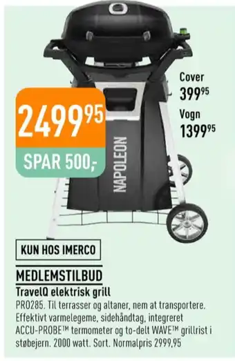 Imerco Napoleon elgrill tilbud