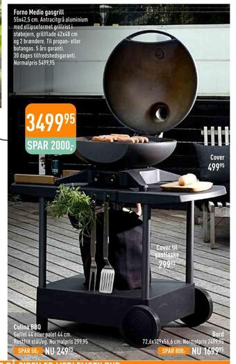 Imerco Forno medio gasgrill tilbud