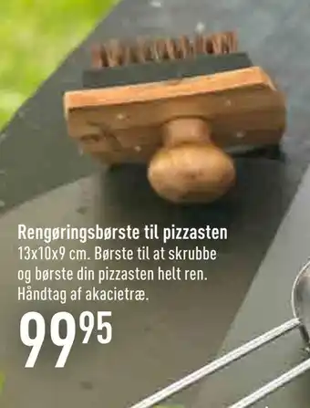 Rengøringsbørste til pizzasten