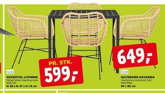jem & fix Havestol livorno tilbud