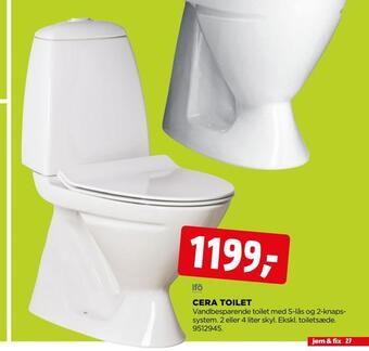 jem & fix Cera toilet tilbud
