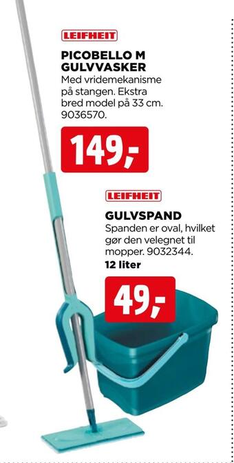 jem & fix Picobello m gulvvasker tilbud
