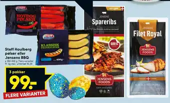Bilka Steff Houlberg Pølser eller Jensen BBQ tilbud