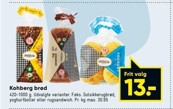 Bilka Kohberg Brød tilbud