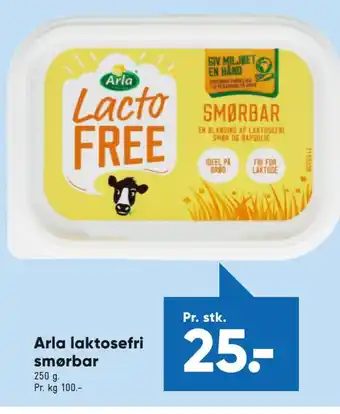Bilka Arla Laktosefri Smørbar tilbud