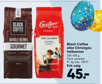 Black Coffee eller Christgau Helbønner