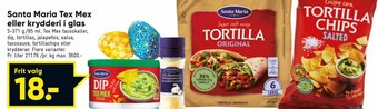 Santa Maria Tex Mex eller Krydderi i Glas