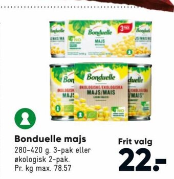 Bilka Bonduelle Majs tilbud