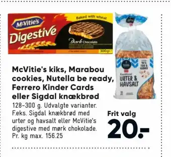 Bilka McVitie's Kiks tilbud