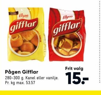 Bilka Pågen Gifflar tilbud