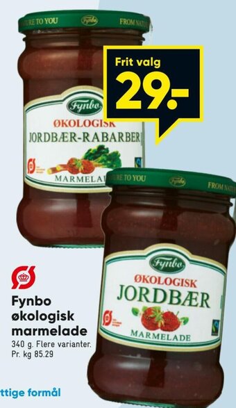 Fynbo Økologisk Marmelade