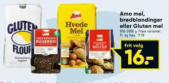 Bilka Amo Mel, Brødblandinger eller Gluten Mel tilbud