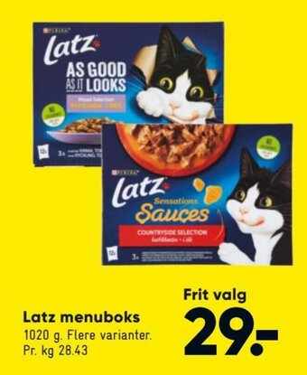 Latz Menuboks