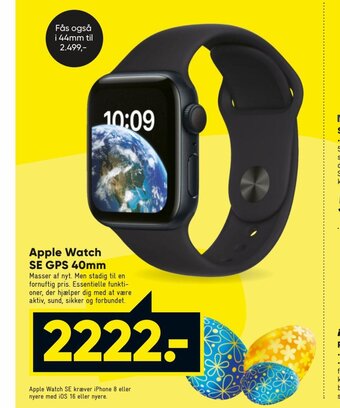 Bilka Apple Watch SE GPS 40mm tilbud