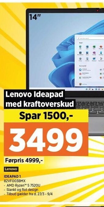 Lenovo ideapad 1