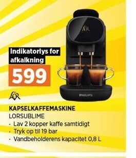Power Kapselkaffemaskine tilbud