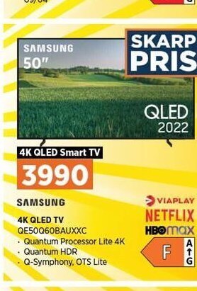 Samsung 4k qled tv