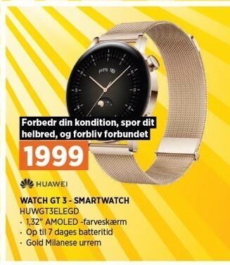 Power Watch gt 3 - smartwatch tilbud