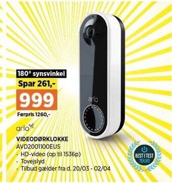 Videodørklokke