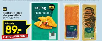 Bilka Salling fiskefileter tilbud