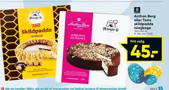 Bilka Toms skildpadde islagkage tilbud