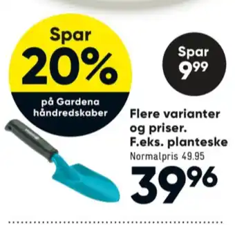 Bilka Gardena planteredskaber tilbud