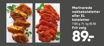 Bilka Ukendt nakkekoteletter tilbud