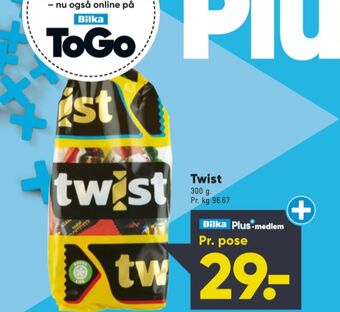 Bilka Twist dessertchokolade tilbud